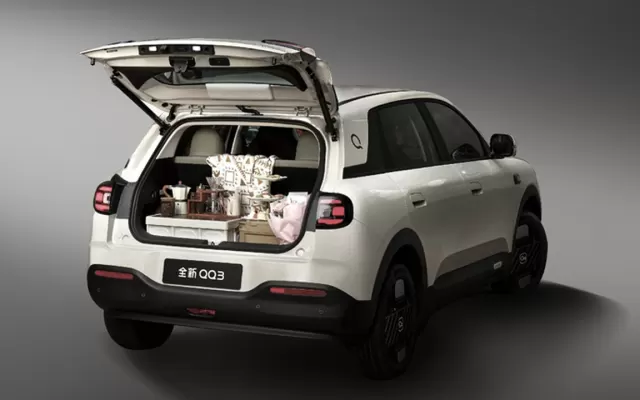 Chery Q Chery Q boot space