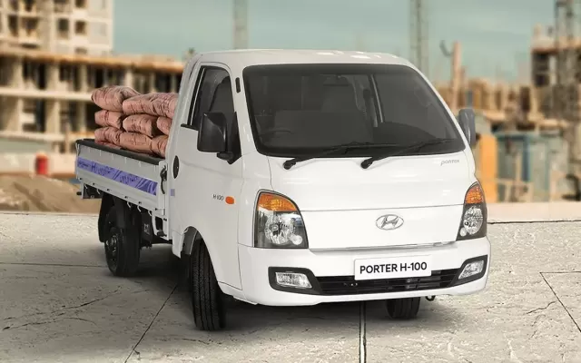 Hyundai Porter H-100 Hyundai Porter H-100 front
