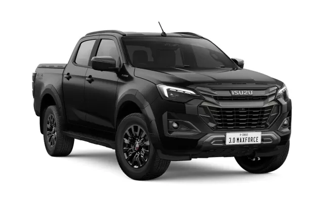 Isuzu D-Max Isuzu D-Max black color