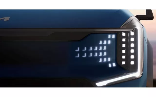 Kia EV9 Kia EV9 headlight