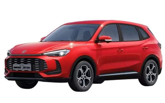 MG ZS MG ZS red color