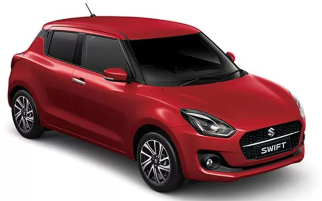 Suzuki Swift Suzuki Swift red color