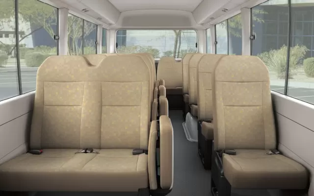 Toyota Coaster Toyota Coaster seats