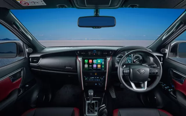 Toyota Fortuner Toyota Fortuner interior